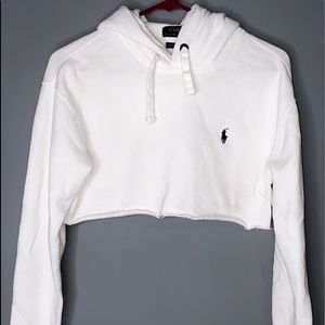 Cropped Polo hoodie